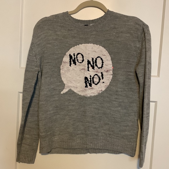 DIVIDED H&M Christmas sequin sweater - Picture 2 of 4